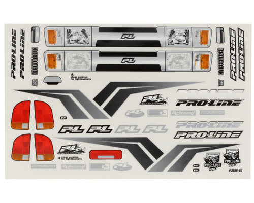 Pro-Line Cliffhanger HP 1/10 Comp Crawler Body Clear 12.3" Cab Only (PRO361500)