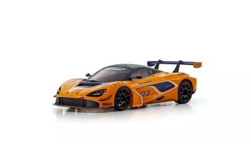 Kyosho Mini-Z MR-04W-MM ASC McLaren 720S GT3 #03 Pre-Painted Body Orange KYOMZP255OR