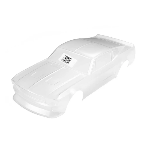 Pro-Line 1/12 Pre-Cut 1968 Ford Mustang Clear VTA Body Losi NASCAR Car PRO372817