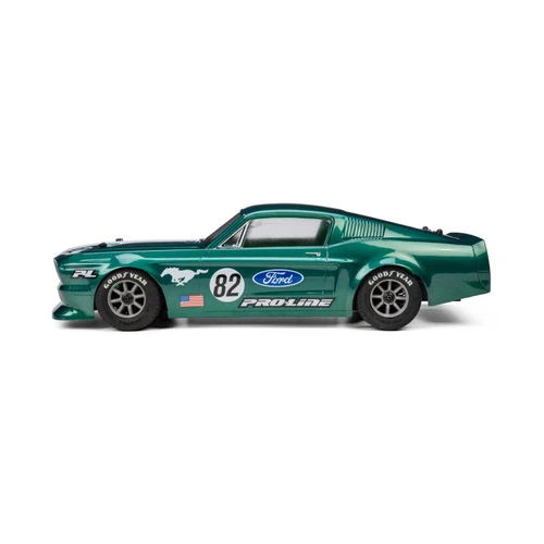 Pro-Line 1/12 Pre-Cut 1968 Ford Mustang Clear VTA Body Losi NASCAR Car PRO372817