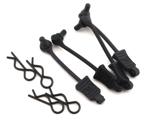Arrma Body Clip Retainers Black 4 Pack Part ARAC3445 RC Truck Body Accessories