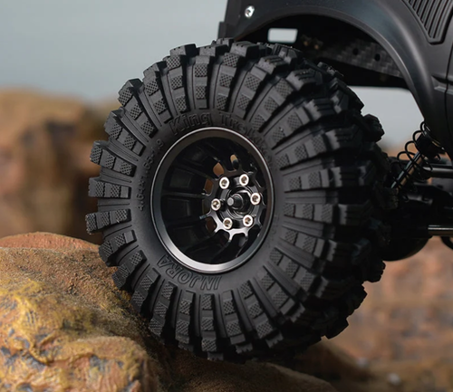 INJORA 1.9" Turbine Deep Dish Wheels 1/10 RC Crawler High-precision CNC W1915BK