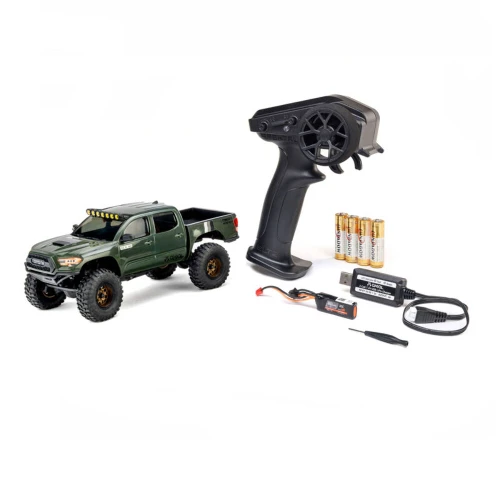 Axial 1/30 SCX30 Toyota Tacoma TRD Pro RTR Brushed Rock Crawler (Battery & Charger Included) Green AXI-3289T1