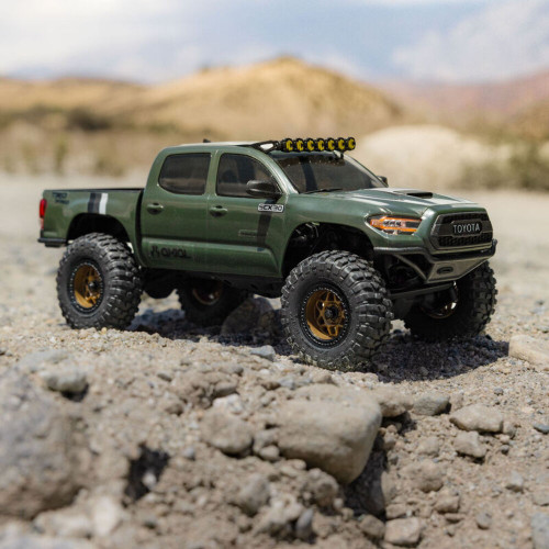 Axial 1/30 SCX30 Toyota Tacoma TRD Pro RTR Brushed Rock Crawler (Battery & Charger Included) Green AXI-3289T1
