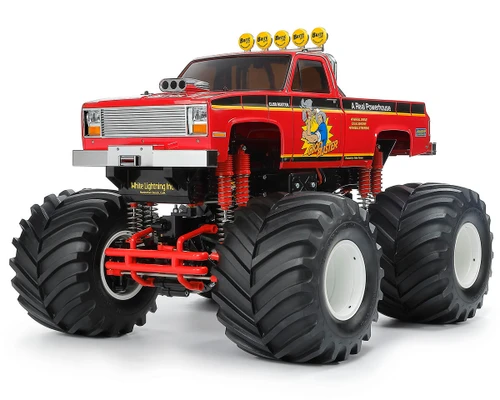 Tamiya 1/10 Clod Buster 4WS 4WD Red Monster Truck Assembly kit (2026) - TAM58762