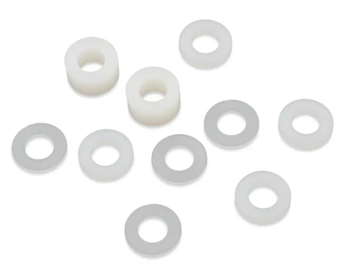 RJ Speed Rear Axle Spacer Shims Assortment 1/4 Inch ID 10 Pcs RJS7143 RC Vehicle
