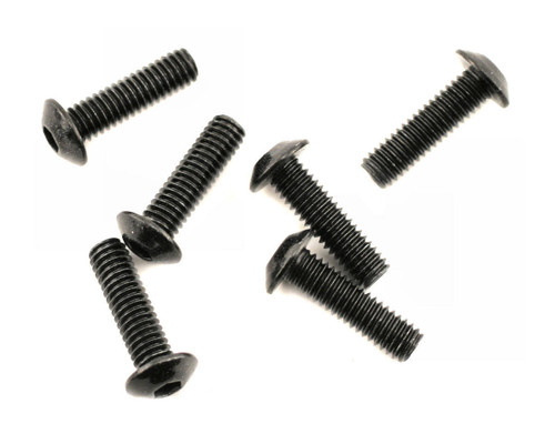Traxxas Button-Head Machine Screws 4x14mm 6 Pack OEM Part RC Hardware Black 3938