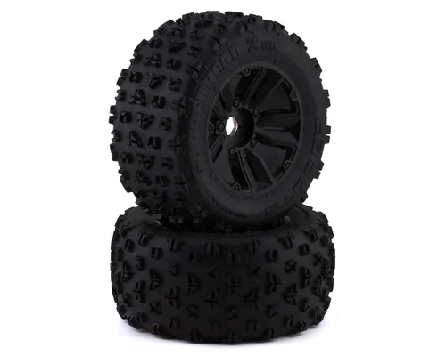 Arrma Kraton 8S Dboots "Copperhead2 SB MT" Pre-Mounted Tire Set of 2 (ARA550061)