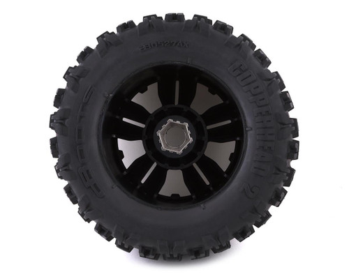 Arrma dBoots "Copperhead2 Mt" Pre-Mounted Tire Black Set 2 w/24mm Hex ARA550089