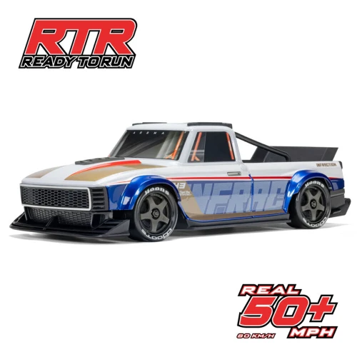 ARRMA 1/12 INFRACTION GROM 3S 4X4 RTR Brushless All-Road Street Bash- White (ARA2315T1) PRE-ORDER