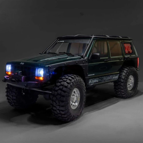 Axial 1/10 SCX10 III Jeep Cherokee XJ 4X4 RTR Brushed Rock Crawler- Green (AXI-2037T1)