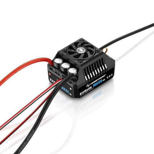 Hobbywing EZRun MAX6 G2 1/6 Waterproof Sensored Brushless ESC Black HWI30105100