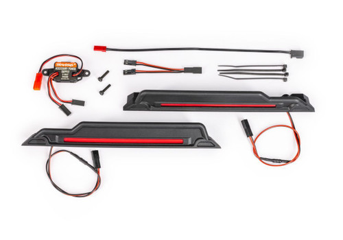 Traxxas Red Underbody RC LED Light Kit Pro Scale Sand Rail Glow - (TRX10998-RED)