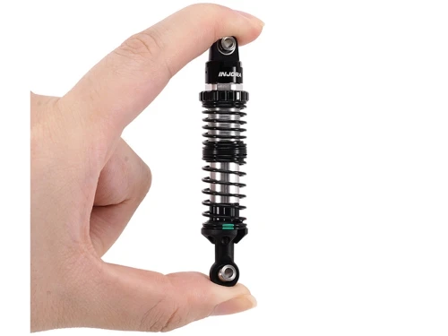 INJORA DRX Dual-Rate Spring Oil Shocks for 1/10 RC Crawlers, 80mm - BZ-05BS-100