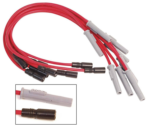 Msd Ignition 96-99 Gm 454 Dually Truck Red Super Conductor Spark Plug Wire Set
