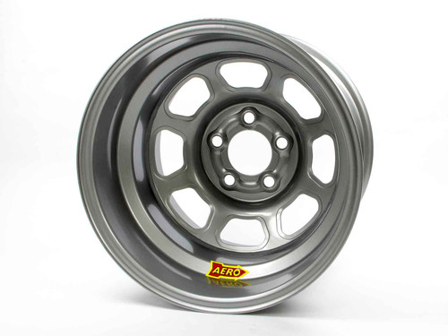 Aero Race Wheels 15X8 3In. 5.00 Silver 51-085030