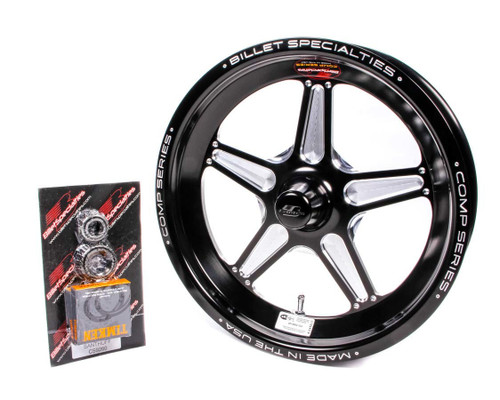 Billet Specialties 15X3.5 Comp Wheel 1.75Bs 5X4.5 Bc Black