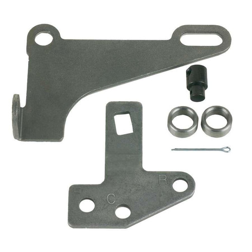  B&M Gm 4L60e/4L85e Cable Bracket & Shift Lever Kit - Front Cable Exit 