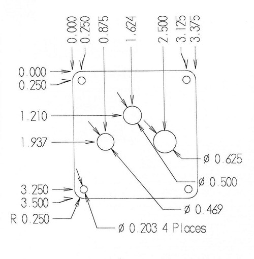Joes Racing Products Switch Panel - Ignition With Light & Start   Joes Racing Products Switch Panel - Ignition With Light & Start