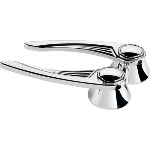 BILLET SPECIALTIES Billet Specialties Up To 1948 Ford Ball Milled Polished Door Handles 