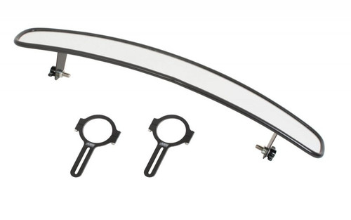 Joes Racing Products 17" Wide Angle Mirror Kit - 2.5" Brackets With 1-1/2" Clamps