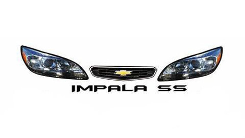 DOMINATOR RACING PRODUCTS Dominator Racing Products Nose Graphics Impala Ss 