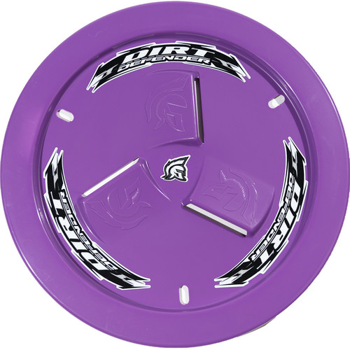 Dirt Defender Racing Products Wheel Cover Purple Vented