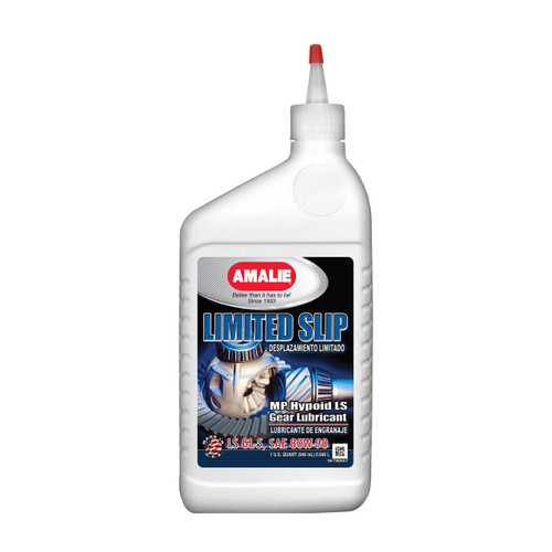 AMALIE Amalie Limited Slip Mp Hypoid Gl-5 Gear Oil - 1 Quart (Case Of 12)  AMALIE Amalie Limited Slip Mp Hypoid Gl-5 Gear Oil - 1 Quart (Case Of 12)