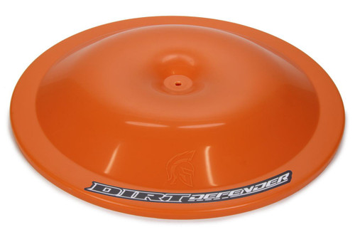 DIRT DEFENDER RACING PRODUCTS Dirt Defender Racing Products Air Cleaner Top 14In Orange 
