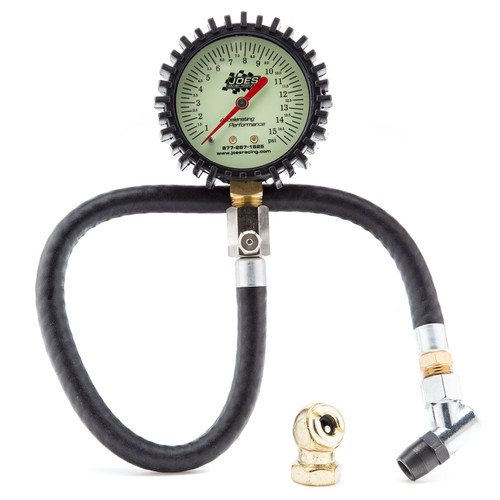 Joes Racing Products Economy Tire Pressure Gauge - 0-15 Psi