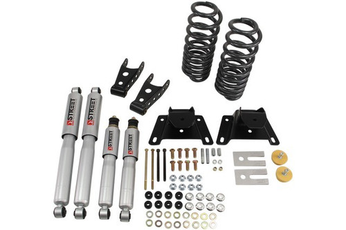 Belltech 87-96 Ford F-150 2Wd Standard Cab Complete Lowering Kit With Street Shocks