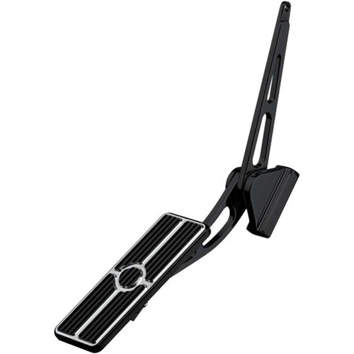 BILLET SPECIALTIES Billet Specialties Universal Black Anodized Gas Pedal Assembly 
