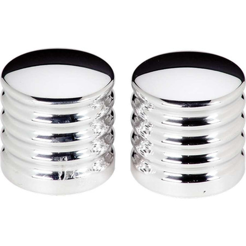 BILLET SPECIALTIES Billet Specialties Wiper Stem Post Cover - Ribbed Style 