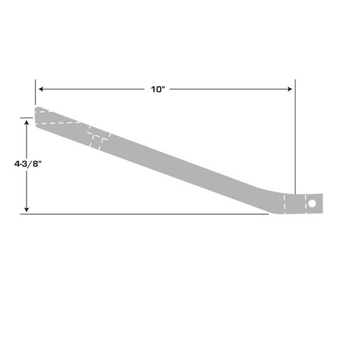 Joes Racing Products Micro Sprint Rr Torsion Arm - 4-3/8" Offset   Joes Racing Products Micro Sprint Rr Torsion Arm - 4-3/8" Offset
