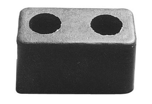 PIT-PAL PRODUCTS Pit-Pal Products Trailer Door Bumper 6In L X 3.25In H X 2.875In W 