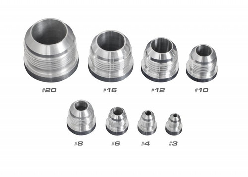 Joes Racing Products Weld Fitting -12An Male Aluminum