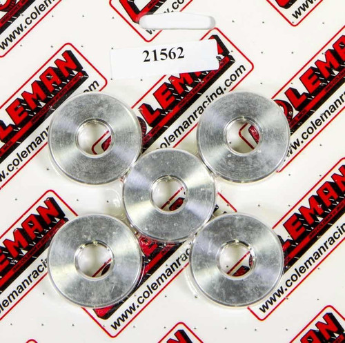 COLEMAN MACHINE Coleman Machine Screw On Wide 5 Wheel Spacer 1/2In- 5 Pack 