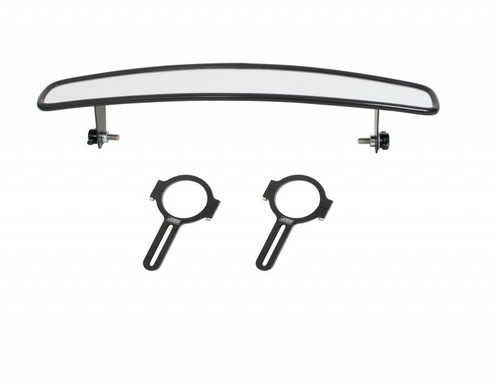 Joes Racing Products 14" Wide Angle Mirror Kit - 2.5" Brackets With 2" Clamps