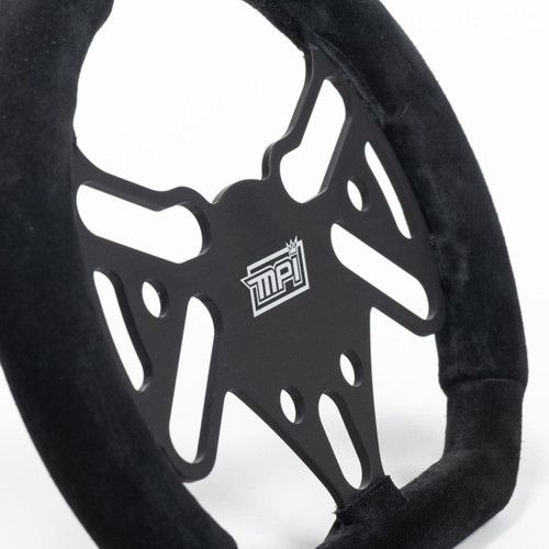  MPI 10" 5-Bolt Aluminum Drag Racing Steering Wheel - Suede 