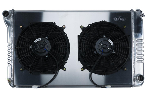 COLD CASE RADIATORS Cold Case Radiators 70-81 Pontiac Firebird/Trans Am Aluminum Performance Radiator (Mt Cars) With Dual 12" Fans 