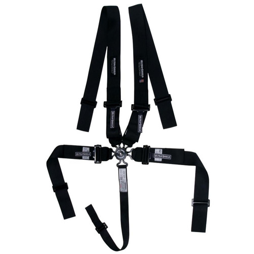 ULTRA SHIELD Ultra Shield Harness Camlock 5Pt Blk Indiv Shoulder 3In P/D 