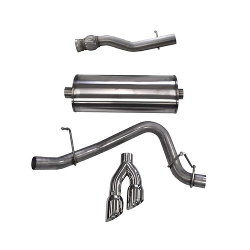 Corsa Performance 15-20 Suburban/Yukon Xl Denali Sport Catback System - Polished Tips