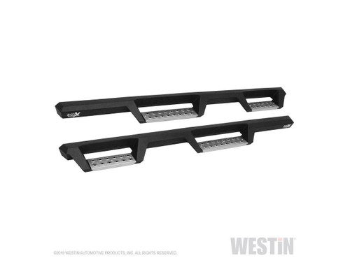 Westin 18-24 Jeep Wrangler Jl 4-Door Hdx Drop Stainless Steel Nerf Bars - Black