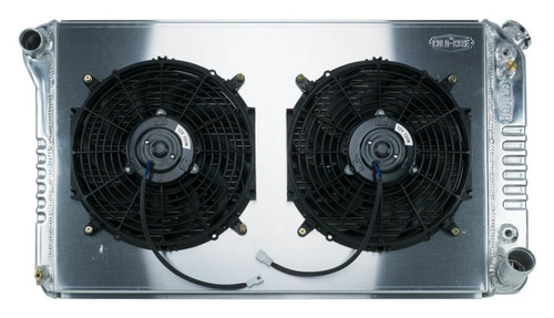 COLD CASE RADIATORS Cold Case Radiators 67-76 Chevy/Gmc Pickup Performance Aluminum Radiator With Dual 14" Fans 