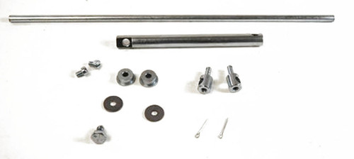 RACING POWER CO-PACKAGED Racing Power Co-Packaged Dual Carb Linkage With Hardware Zinc 