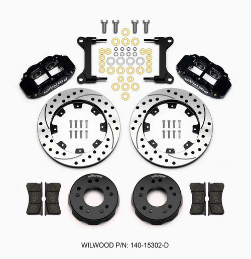 WILWOOD Wilwood Front Disc Brake Kit C10 Pro Spindle 12.19In 140-15302-D 