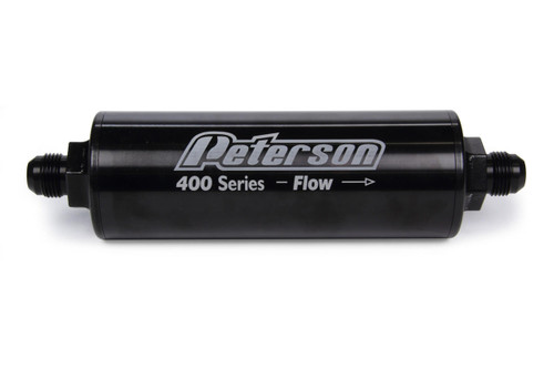 PETERSON FLUID Peterson Fluid -10 Inline Oil Filter 75 Mic W/O Bypass 