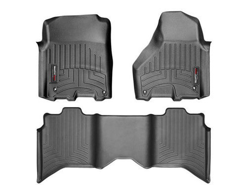 WEATHERTECH Weathertech Black Front And Rear Flo Orliners Dodge Ram 1500 