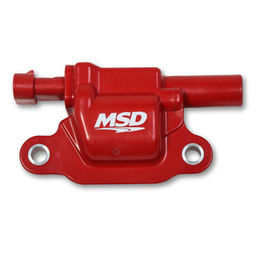 MSD IGNITION Msd Ignition 14+ Gm Lt Direct Injection Red Square Ignition Coil - Single 