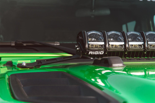 RIGID INDUSTRIES Rigid Industries Adapt Hood Mount Fits 20" Adapt For 2018 Jeep Wrangler Jl  RIGID INDUSTRIES Rigid Industries Adapt Hood Mount Fits 20" Adapt For 2018 Jeep Wrangler Jl